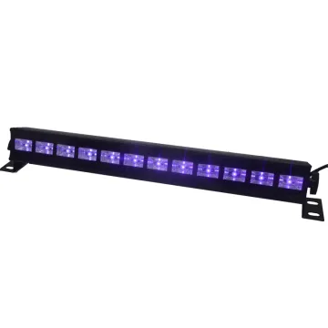 12X3W UV LED Black Light with DMX512 Control for Christmas Holiday