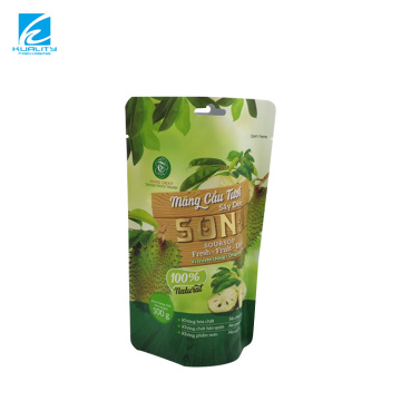 Plastic Laminated Mylar Stand Up Dried Fruit Packing Bags for Food Packaging Factory