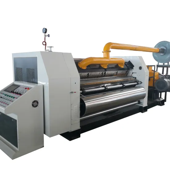 Single Facer Corrugator Machine - Fingerless Vacuum Design