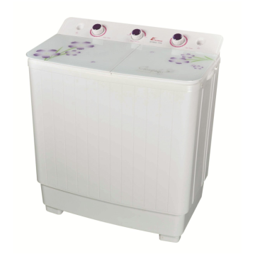 6.0KG Semi Auto Twin Tub Washing Machine XPB60-70SA Single Layer Glass Cover
