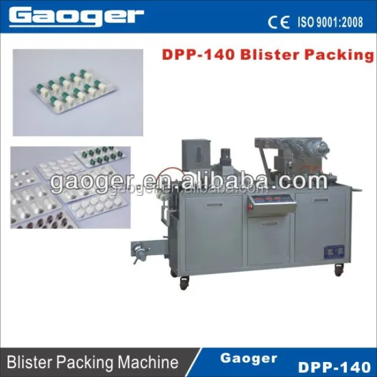 Alu-PVC Tablet Capsule Small Blister Packing Machine