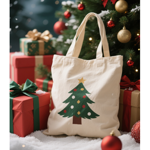 Canvas gift bags christmas