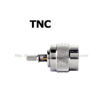 (Factory sale)50ohm Male Crimp Type TNC Connector