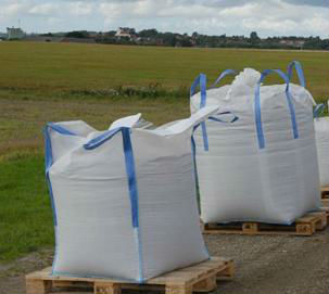 uv stabilized polyethylene bulk container liner bag for coal sand