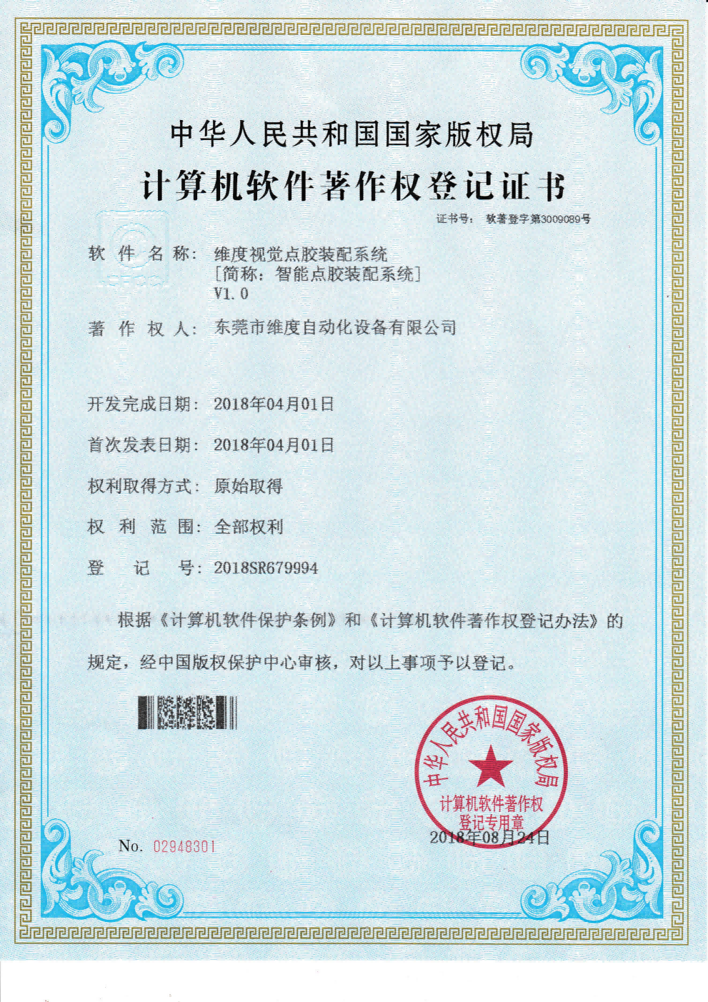 software certificate