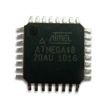 ATMEGA48-20AU, 8-bit Micro Controllers, MCU 4kB Flash 0.256kB, EEPROM 23 I/O Pins