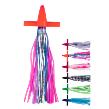 OEM 7inch 9inch Bionic Bait Trolling Octopus Squid Lure for Sea Fishing