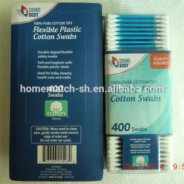 cotton tips, buds, 100% pure natrue cotton swabs, FDA certification