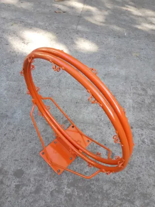 round steel basketball ring net in basketball