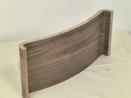 steam bend walnut