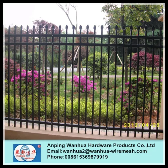 Made in China ornamental steel security fence