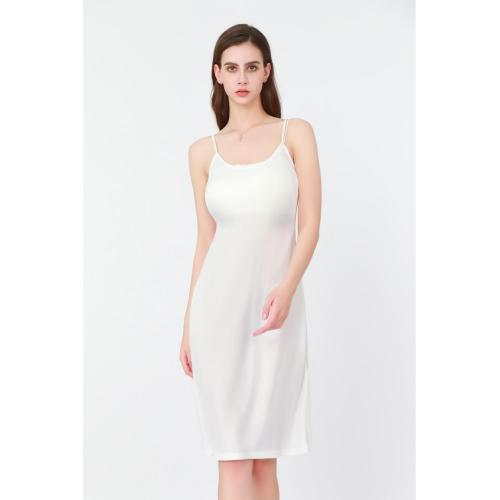 Ladies Dress  Ladies white slip dress Manufactory