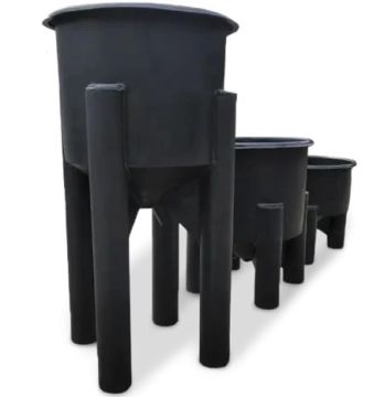 Custom OEM ODM Rotomolded Cone Bottom Plastic Tanks & Hoppers