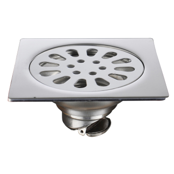 Stainless Steel Polished Drain Floor Strainer 100x100mm SUS 304