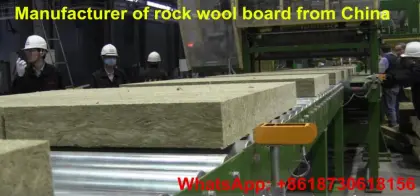 Rock Mineral Wool Panel rock wool slab Insulation