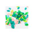Cute Design 100pcs Mini Tree Leaf Cheap Soft Polymer Clay Beads Cheap Colorful Kawaii for Decoration DIY Slime Supplies