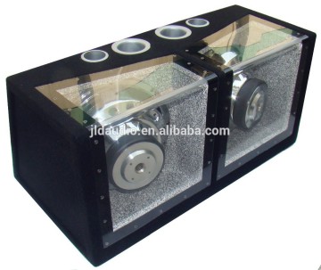 China JLD Audio High performance Nice quality RMS300W Subwoofer box with 2pcs subwoofer