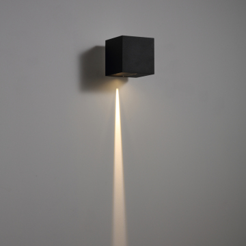 Modern Cube LED Wall Light Bracket Mounted Outdoor Garden Lamp
