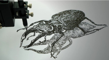 Metal Desktop Plotter For Draw