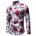 Men's Floral Shirts Long Sleeves Custom