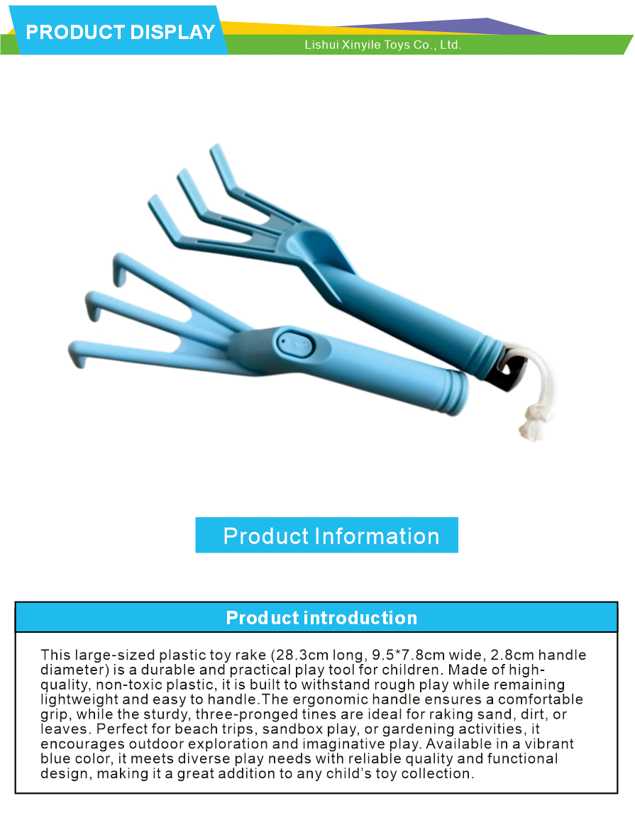 Safe Edge Plastic Toy Fork