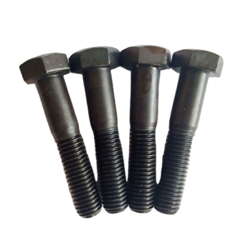 DIN931 Black oxide Half Thread Hex Head Bolts
