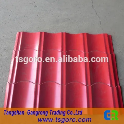 PPGI prepainted galvanized corrugated steel sheet price