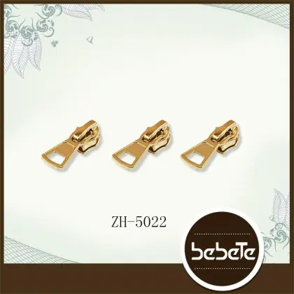 Unique design custom zinc ally zipper slider puller design