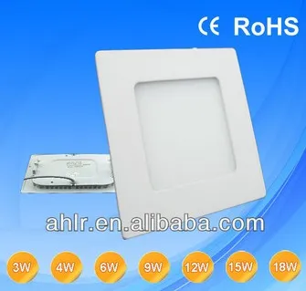 9W square ultra slim led downlight