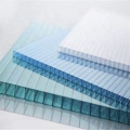 Feuille de polycarbonate multi-mur de 6 mm avec protection UV