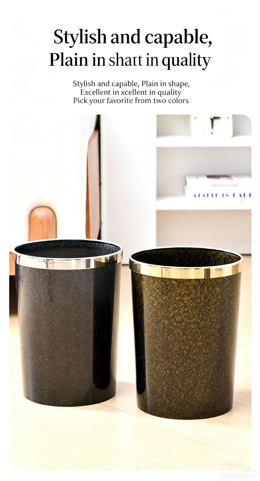 Trash Can with Ring Lid 4