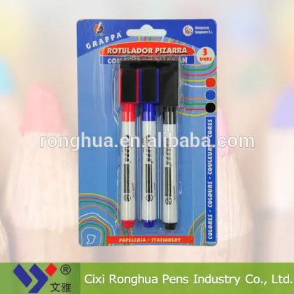 glitter magnetic whiteboard marker pen whiteboard eraser