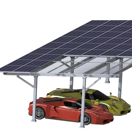 New Energy Carbon Steel Aluminum BipV Semi-Transparent Home Car Park Solar PV Carport