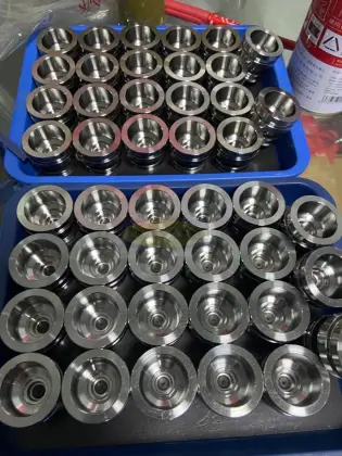 Precision ground medical syringe core pin mold parts