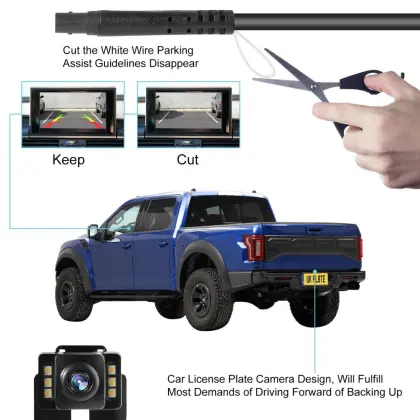 Built-in Light Night Vision Hidden Mini Car Camera