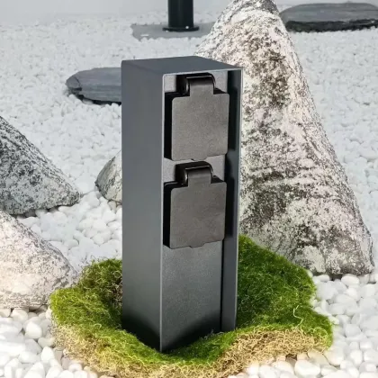 Waterproof Stainless Steel Garden Sockets - 3600W Outdoor Plug Socket for Sale