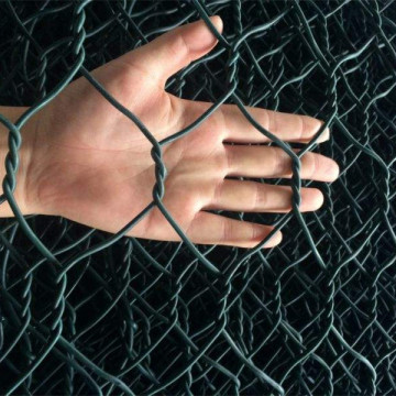 PVC Coated Hexagonal Double Twisted Gabion Mesh Baskets