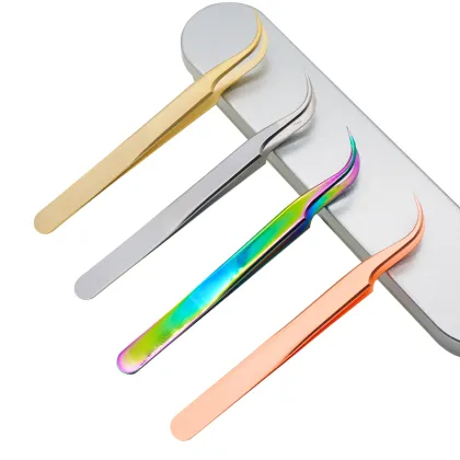 Personalized Curved Eyelash Slim Tweezers