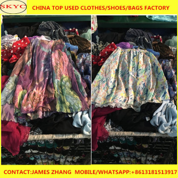 Used clothing and shoes per kg in guangzhou factory
