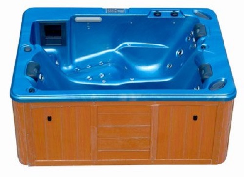 In stock 3 person non-chlorine outdoor whirlpool spa hot tub massage bathtub