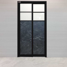 Pt door exterior interior sliding folding glass door