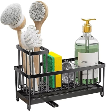 Kitchen Sink Organizer Brush Sponge Holder - Storage Solution