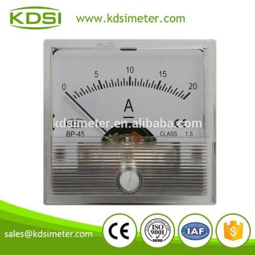Safe to operate BP-45 DC20A analog ampere meter