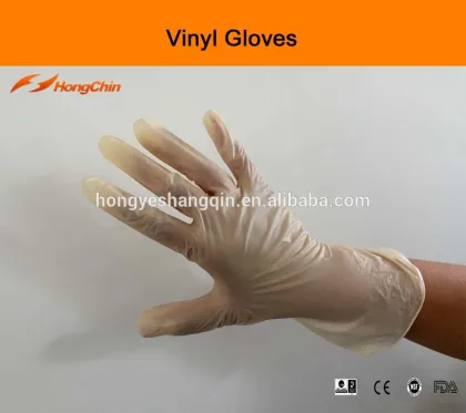 vinyl gloves disposable/disposable synthetic vinyl glove/vinyl medical gloves