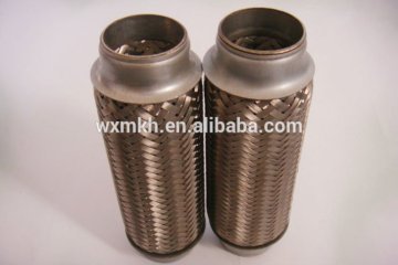 auto flexible duct connector double layers flexible bellow