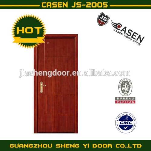 cherry economic HDF grooving wooden door