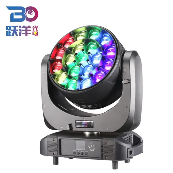 19x40W Pixel Control Disco Stage Lighting - RGBW LED Wash Moving Head Light