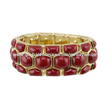 Latest design wholesale fashion resin bangles
