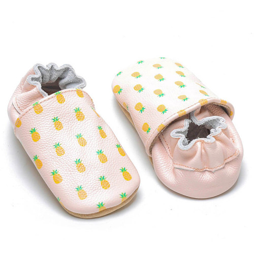 Bella frutta baby scarpe in pelle morbida scivolone