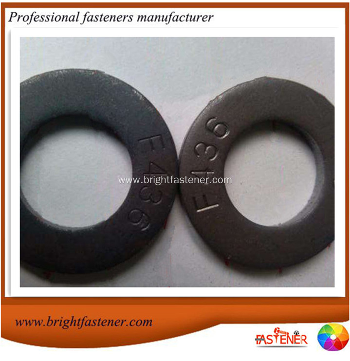 High Strength Carbon steel Flat Washers ASTM F436